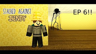 Stacked Against Bendy Ep 6 quot The Backrooms quot  Roblox Animation [upl. by Pangaro]