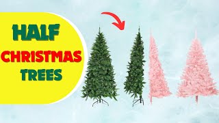 5 Best Half Christmas Trees For Walls and Corners 2023 [upl. by Sehcaep]