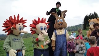 3000 gläserne Ostereier gratis Ostereiersuche im JOSKA Glasparadies in Bodenmais [upl. by Adlei]