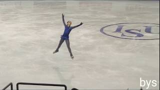 Alexandra Trusova  Skate Canada 2019 FS Fan cam [upl. by Ogdan]