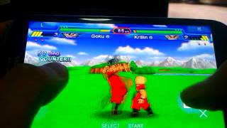 60fps ppsspp Dragon ball z shin budokai on S3 [upl. by Suellen]