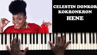 Celestine Donkor Okronkron Hene Piano Chords Tutorial [upl. by Magen]