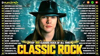 Classic Rock Songs 70s 80s 90s Full Album  Guns N Roses Eagles Queen Nirvana ACDC U2 [upl. by Shelden]