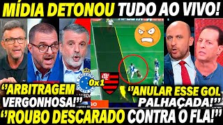 🚨😡 MÍDIA DETONOU TUDO AO VIVO ROUBO DESCARADO CONTRA O FLAMENGO DENOVO NO BRASILEIRÃO [upl. by Molli411]