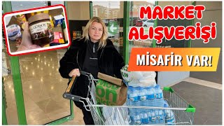 Market Alışverişi Misafir Hazırlığı Eşimin Ailesi Geliyor Suna Biltekin Vlog [upl. by Hoopes]