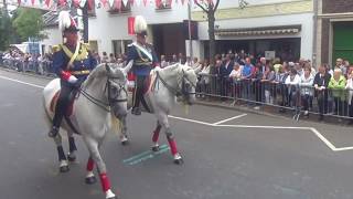 Schützenfest in Büttgen 2018  Königsparade [upl. by Brownley]