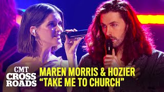 Maren Morris amp Hozier Perform “Take Me To Church” ⛪ CMT Crossroads [upl. by Anomis]