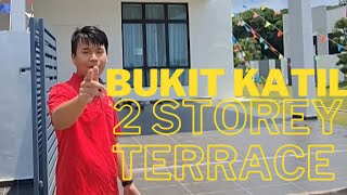 Double Storey Terrace House Di Bukit katil Ng 0124240308 [upl. by Baruch14]