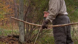 How to Build a Survival Bow  Instructional Video Sample [upl. by Nnylsaj927]