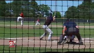 Elkhorn vs Verona Baseball [upl. by Rebah943]