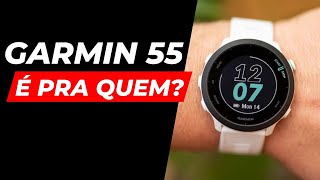 GARMIN FORERUNNER 55 É INDICADO PARA QUEM [upl. by Ratcliff405]