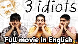 3 Idiots full movie in English [upl. by Newob]