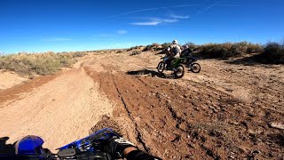 Changing up the Riding Area  Los Lunas New Mexico  2024 YZ450F [upl. by Yehtomit]