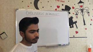 Cholinergic antagonist part 1 [upl. by Tobiah]