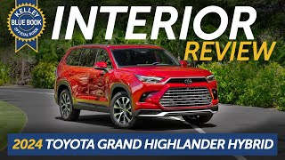 2024 Toyota Grand Highlander Hybrid  Interior Review [upl. by Dyolf]