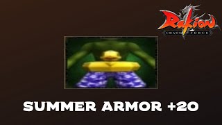 Rakion  Mage Summer Armour 20 155 Rolls [upl. by Ellehciram]