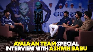 Ayalaan Team Special Interview with Ashwin Babu  Siva Karthikeyan  Silver Screen [upl. by Ailiec57]