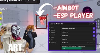 UPD🎉 RIVALS SCRIPT  Aimbot Esp Player Hit Box And More [upl. by Daeriam697]