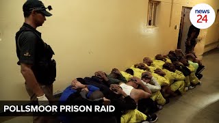 WATCH New correctional facility recruits raid Pollsmoor prison cells [upl. by Anelej483]