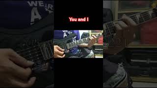 ScorpionYou And IGuitar Cover soloing guitar guitarmusic shourt [upl. by Oznola]