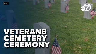 Northern California Veterans Cemetery CalVet honor veterans with annual ceremony [upl. by Adnara681]