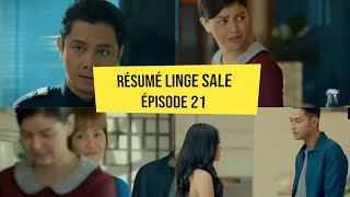 LINGE SALE ÉPISODE 21 RÉSUMÉ EN FRANÇAIS  LINSPECTEUR DÉCOUVRE MILA [upl. by Shyamal]