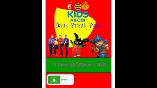 Opening to ABC For Kids  Dank Prank Pack 2018 DVD [upl. by Kenji]