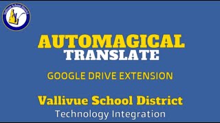 Automagical Translate Google Drive Extension [upl. by Nasus953]