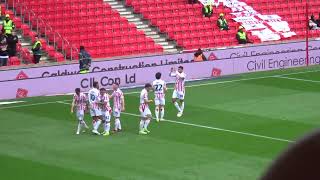 Stoke City  Tyrese Campbell Goal Celebrations vs Bristol City [upl. by Natalie]