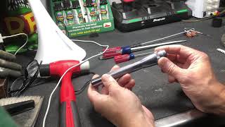 How to easily remove bad corroded battery from LED mini maglite [upl. by Latimer]