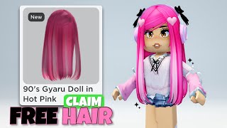 TODAY GET NEW ROBLOX FREE HAIR 🤩❤️ [upl. by Onivag]