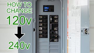 How to NOT change a 120v to 240v outlet  Handyman [upl. by Orren]