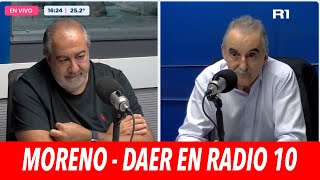 Guillermo Moreno en quotLos días más felicesquot por Radio 10 17324 [upl. by Gram]