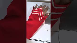 Sleeve sewing  Sewing tips and trick sewing sewinghacks [upl. by Preston]