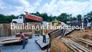 🔨Building a Homestead Part 1 The Foundation [upl. by Bergmann544]