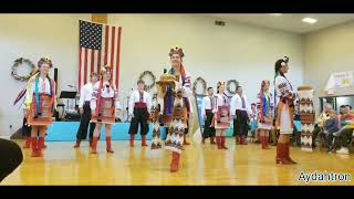 2023 Sokol Detroit Czech amp Slovak Folk Festival  Kolomeyka Ukrainian Dance Ensemble pt1 [upl. by Beller]