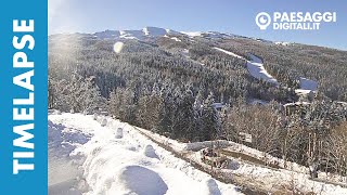 Abetone PT Piste Monte Gomito  TimeLapse Dicembre 2020 [upl. by Alag653]