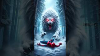 Spiderman amp Superman and flash man VS Ghost Rider amp Lion and Bear battle figth shortsavengersai [upl. by Leira]