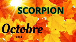 ♏ scorpion octobre 2024🎃 Un grand changement important pour vous [upl. by Itsyrc282]