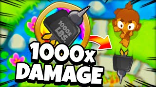 x1000 Damage in Bloons TD 6 [upl. by Dalia]