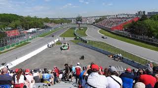 View from Grandstand 34 at the Canadian Grand Prix [upl. by Nide]