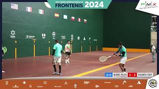 Final 2024 Frontenis Club España Tury y Colimita VS Talita y Quemo [upl. by Sirehc]