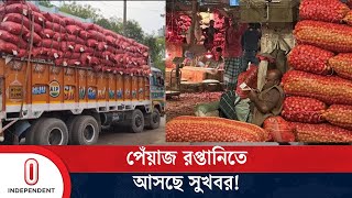 যে কারণে কমতে পারে পেঁয়াজের দাম  Onion Price  Independent TV [upl. by Eedna]