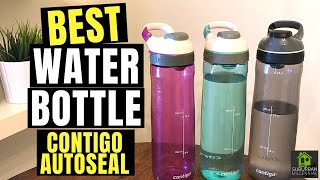 The BEST Water Bottle Contigo AUTOSEAL Cortland 24 oz Review [upl. by Rexfourd383]