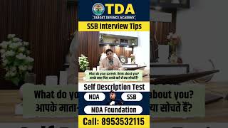 How to prepare for Self Description Test in SSB Interview  By Sir Sachin Yadav  SSB Interview ssb [upl. by Eward]