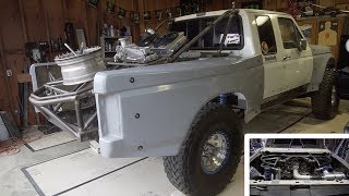 F150 Prerunner Build  Bedside Mounts and Fuel Filler [upl. by Iznyl]