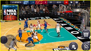 NBA LIVE Mobile Basketball 23 Android Gameplay 4 [upl. by Oicnerolf]