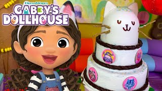 1 HOUR of Gabbys BEST Dollhouse Decorations  Craft Compilation For Kids  GABBYS DOLLHOUSE [upl. by Narcis220]