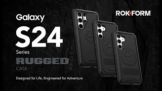 Galaxy S24 Series Rugged Case Where Performance Meets Perfection [upl. by Etsirk]