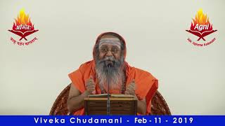 Viveka Chudamani  Class 194 Slokam 421  424  Feb  11  2019 Swami Omkarananda  Vedapuri [upl. by Samled]